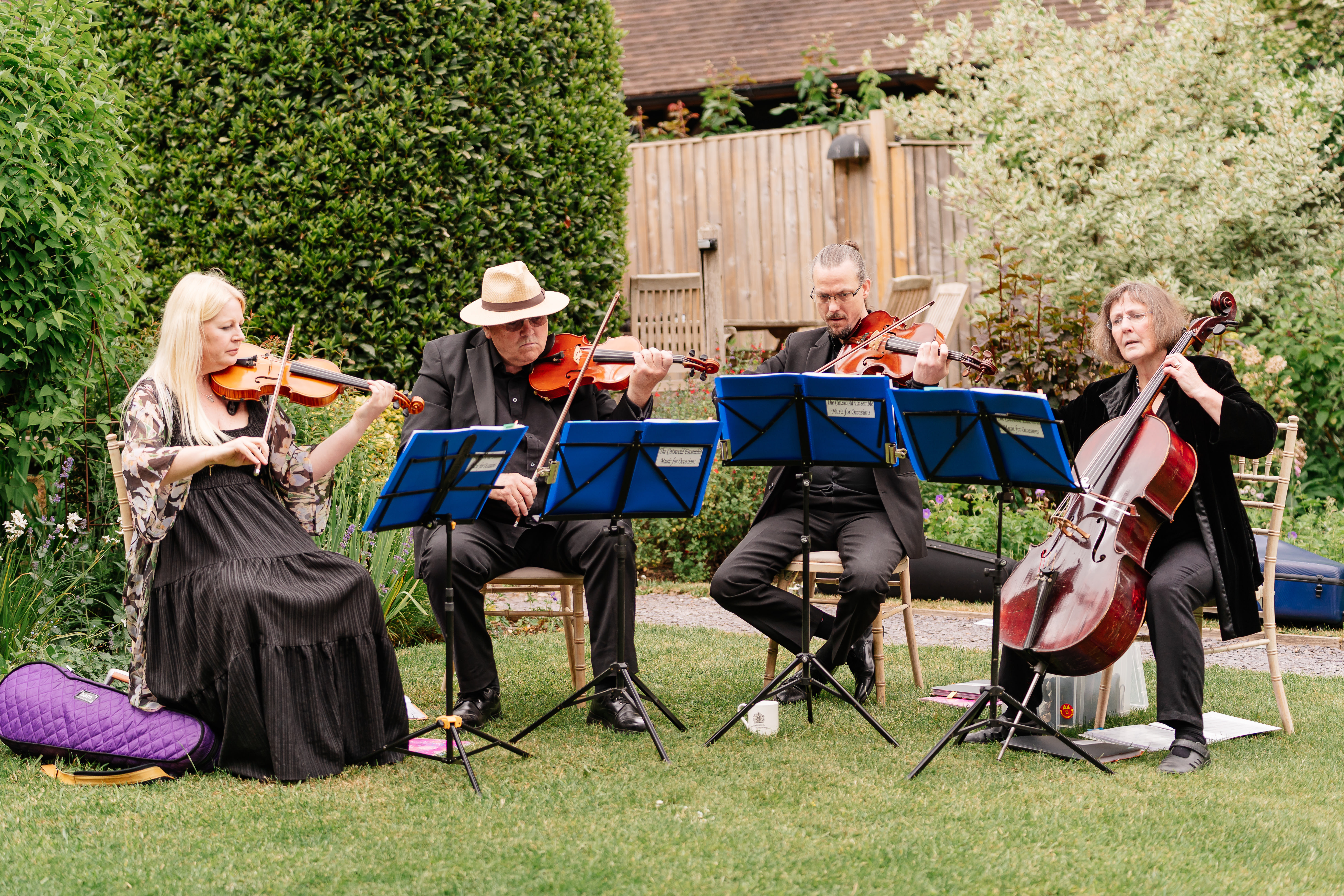 Cotswold Ensemble String Quartet, Old Luxters Barn Henley Oxon 